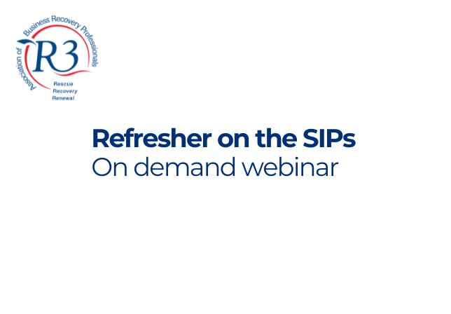 Refresher on the SIPs 