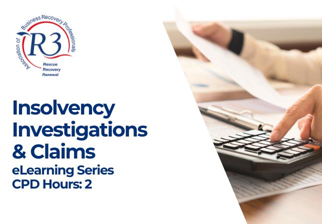 Insolvency Investigations and Claims