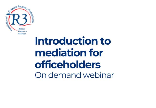 COMING SOON: Introduction to mediation for officeholders