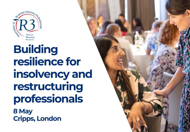 Building resilience for insolvency and restructuring professionals