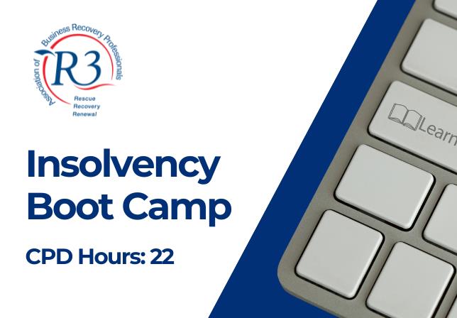 Insolvency Boot Camp - Register Interest for 2025