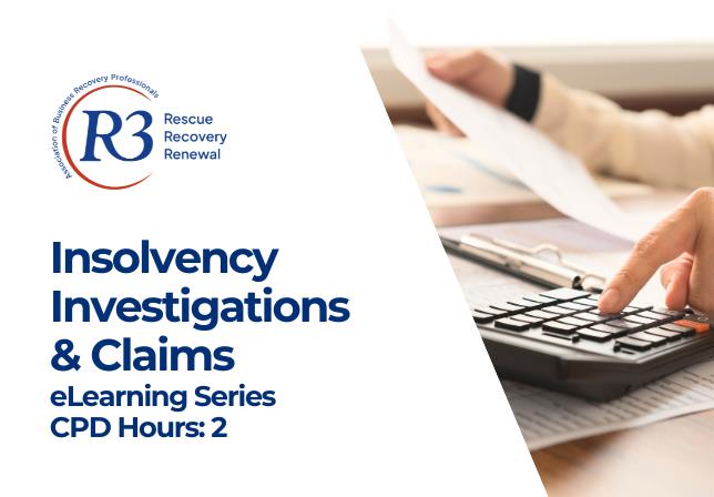 Insolvency Investigations and Claims